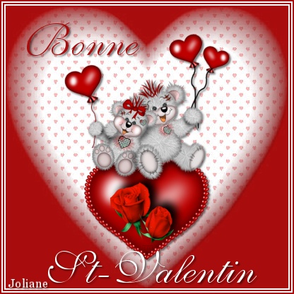 bonne saint valentin